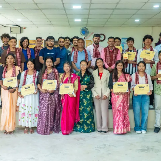 scholors-during-HINA-applied-stage-graduation-programme