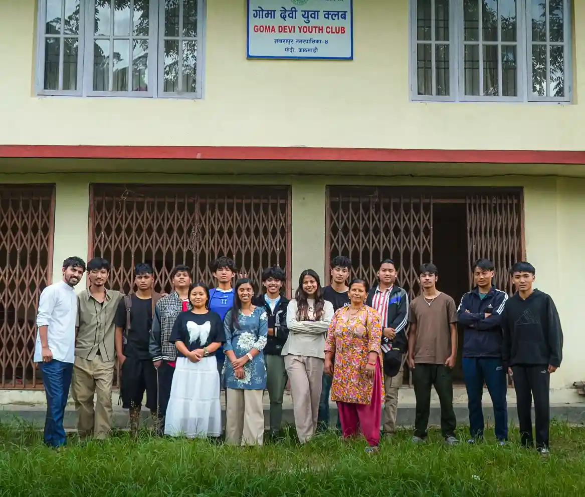HINA's facilitating partner Gomadevi Youth Club